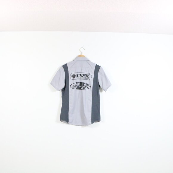 *REDKAP Canadian Superbike Championship Grey Button Up - Picture 9 of 10